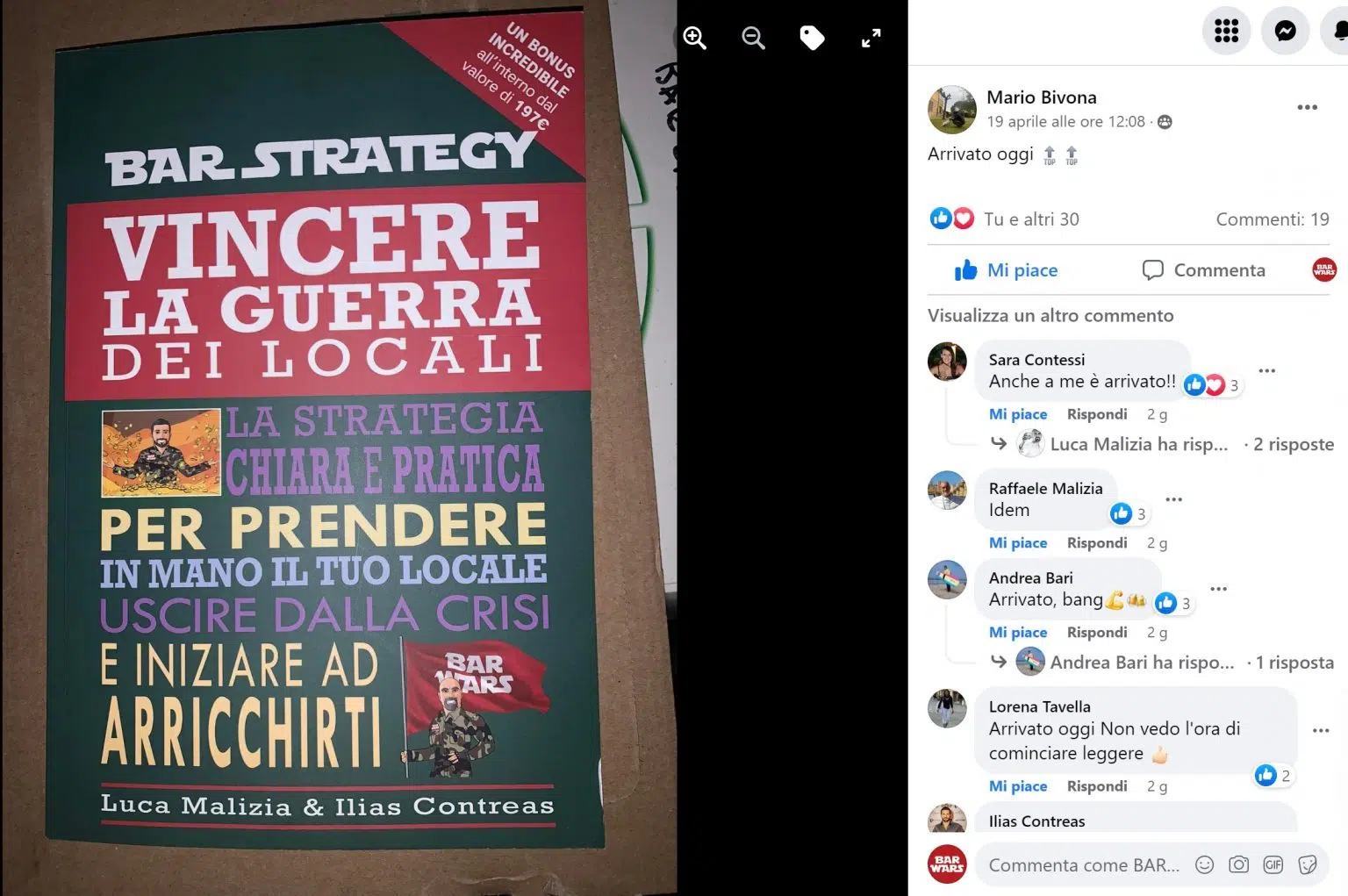 acquisto libro bar wars testimonianza