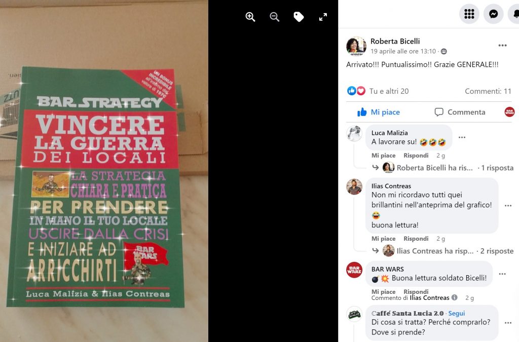 acquisto libro bar wars testimonianza